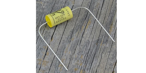 Sozo Capacitors / Sozo, NextGen Yellow Mustard Vintage 0.033uF 500V