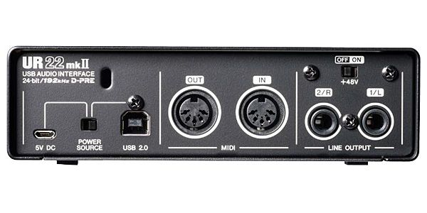 UR22mkII オーディオインターフェイス 24bit/192kHz