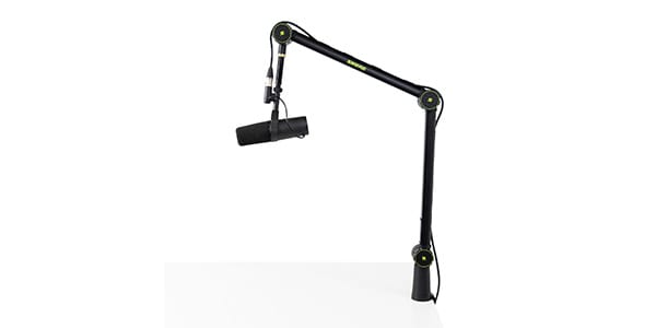 SHURE BY GATOR、SH-BROADCAST1、マイクスタンド、マイクアーム