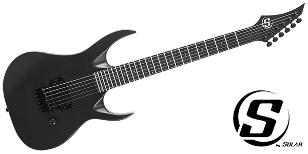 AB4.7C – 7 String S by Solar – Carbon Black Matte