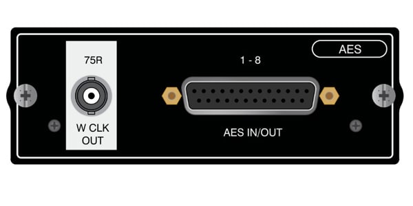 SOUNDCRAFT/Si AES/EBU 8+8 D type card with Word Clock