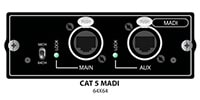 SOUNDCRAFT Cat 5 Dual port MADI (order with CSB)