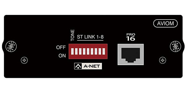 SOUNDCRAFT/AVIOM A-NET16 Card