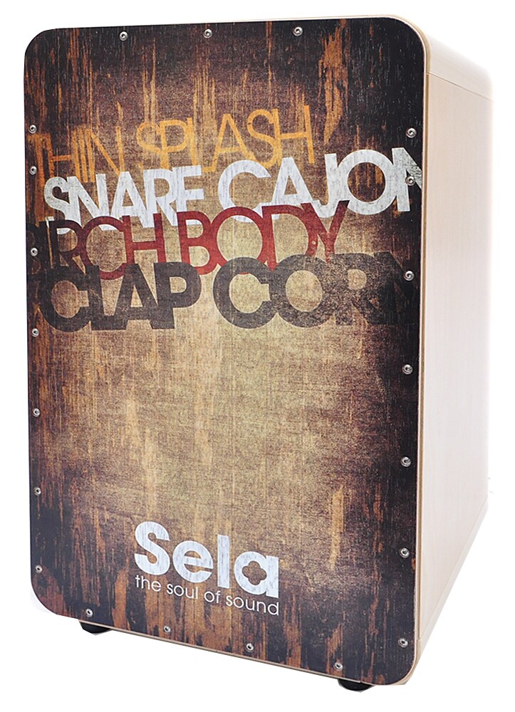 SELA CAJON/Sela CaSela Vintage BROWN