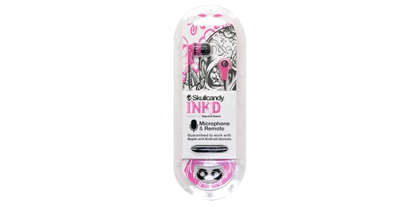 Skullcandy ( スカルキャンディー )  / INKD 2.0 MICD PINK/BLACK画像3
