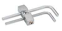 SCHALLER WRENCH HOLDER Satin Chrome