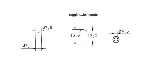 SCHALLER/Toggle Switch Knob C