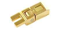 SCHALLER S FRTII BRIDGE SADDLE 1/6 GOLD