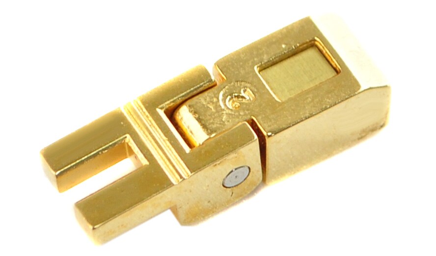 SCHALLER/S FRTII BRIDGE SADDLE 1/6 GOLD