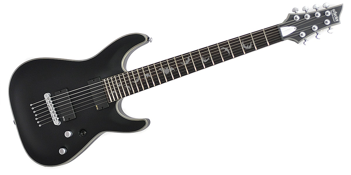 SCHECTER/DAMIEN PLATINUM-7 SBK　7弦ギター