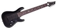 SCHECTER DAMIEN PLATINUM-9 SBK　9弦ギター