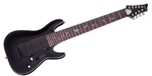 SCHECTER/DAMIEN PLATINUM-9 SBK　9弦ギター