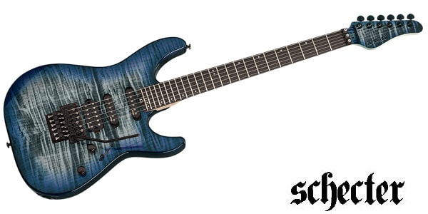 SCHECTER ( シェクター )Sun Valley Super Shredder PT FR Metalllic White テレキャスター フロイドローズ EMG