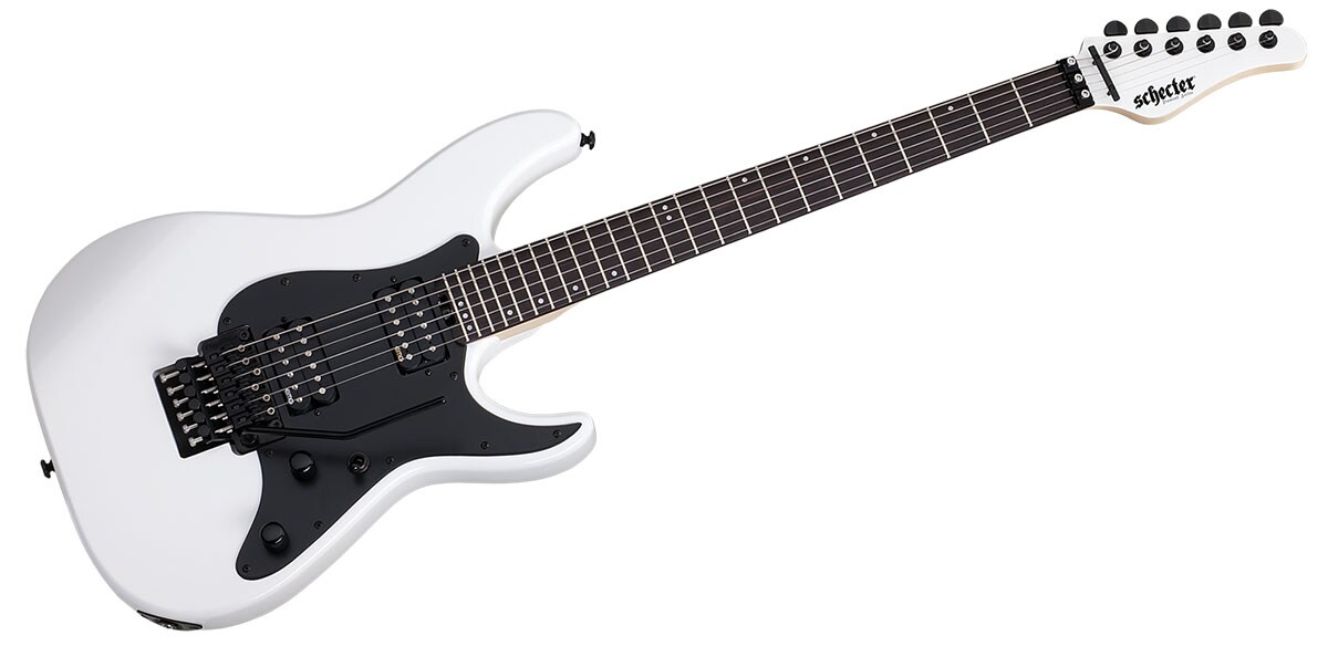 SCHECTER/Sun Valley Super Shredder FR Gloss White