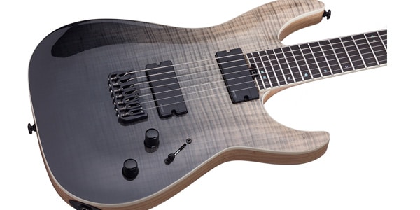 SCHECTER ( シェクター )  / C-7 SLS Elite Black Fade Burst　7弦ギター画像3