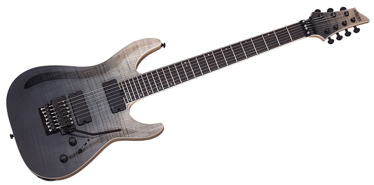 SCHECTER/C-7 FR SLS Elite Black Fade Burst　7弦ギター