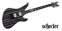 SCHECTER SYNYSTER CUSTOM　BLK/SILV