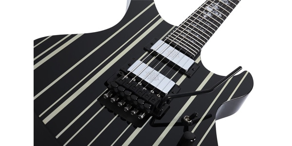 SCHECTER ( シェクター ) SYNYSTER CUSTOM BLK/SILV 送料無料 SCHECTER ( シェクター ) SYNYSTER CUSTOM BLK/SILV 送料無料