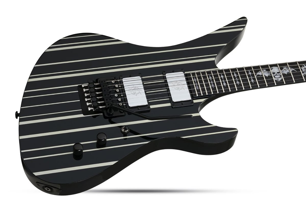 Schecter シェクター Synyster Custom Blk Silv 送料無料 サウンドハウス