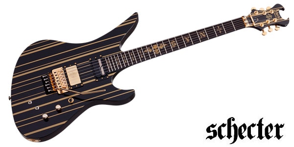 SCHECTER SYNYSTER GATES CUSTOM-S BLK/GOLD 送料無料 | Sound House