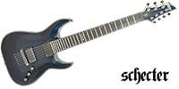 SCHECTER HELLRAISER HYBRID C-7 UV　7弦ギター