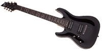 SCHECTER OMEN-7 Left Black　7弦ギター　レフティ