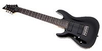 SCHECTER OMEN-8 L/H 2012 BLK　8弦ギター　レフティ