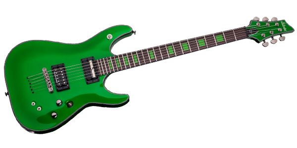 SCHECTER/KENNY HICKEY C-1 EXS GREEN