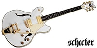 SCHECTER ROBIN ZANDER CORSAIR WHT