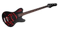 SCHECTER SIMON GALLUP ULTRA BASS BLK/RED