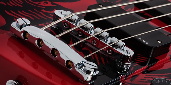 SCHECTER / Simon Gallup Ultra Spitfire Bass Red画像10