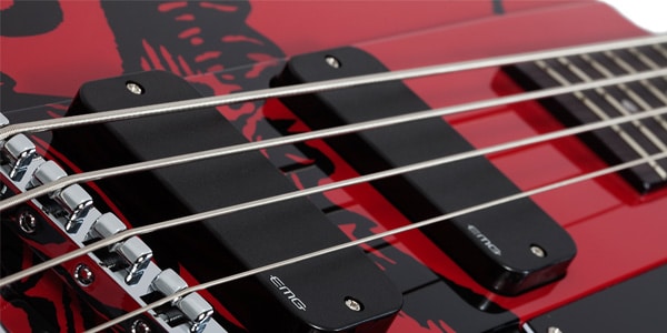 SCHECTER / Simon Gallup Ultra Spitfire Bass Red画像6