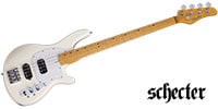 SCHECTER CV-4 BASS Ivory