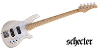 SCHECTER CV-5 BASS Ivory