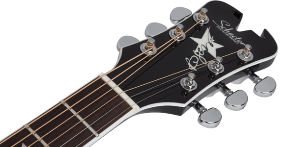 SCHECTER / RS-1000 BUSKER ACOUSTIC BLK画像5