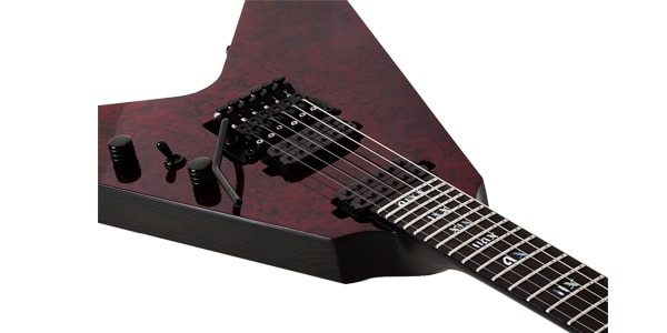 SCHECTER ( シェクター )  / V-1 FR Apocalypse Red Reign画像3