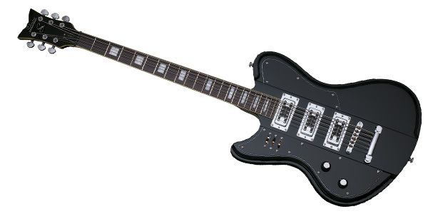 SCHECTER/ULTRA VI LH BLK