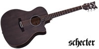 SCHECTER DELUXE ACOUSTIC SSTBLK