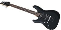 SCHECTER C-6 DELUXE LH SBK