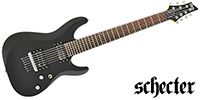 SCHECTER C-7 DELUXE SBK　7弦ギター