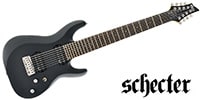 SCHECTER C-8 DELUXE SBK　8弦ギター