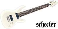 SCHECTER C-8 DELUXE SWHT　8弦ギター