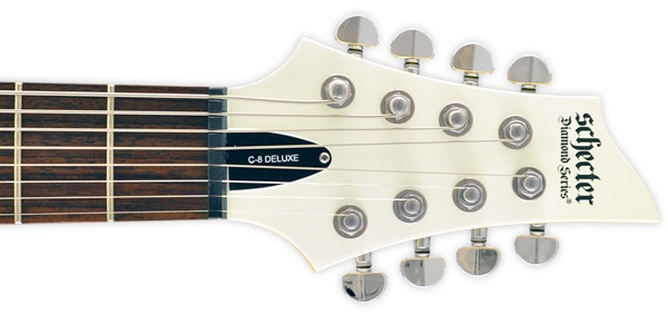 SCHECTER / C-8 DELUXE SWHT　8弦ギター画像4