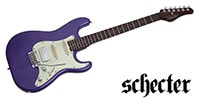 SCHECTER / Nick Johnston Traditional HSS 10th Anniversary Atomic Violet