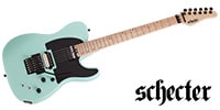 SCHECTER SVSS PT FR S Sea Foam Green