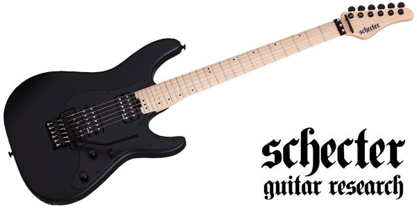 SCHECTER ( シェクター )  / Sun Valley Super Shredder FR Satin Black