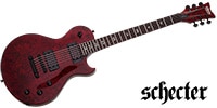 SCHECTER Solo-II Apocalypse Red Reign