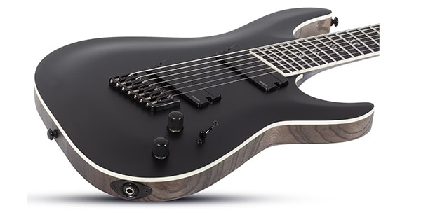 SCHECTER ( シェクター ) / C-7 Multiscale SLS Elite Evil Twin Satin Black画像2