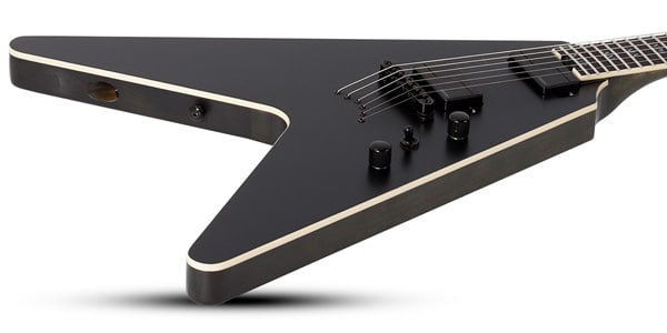 SCHECTER / V-1 SLS Evil Twin vil Twin Satin Black画像3