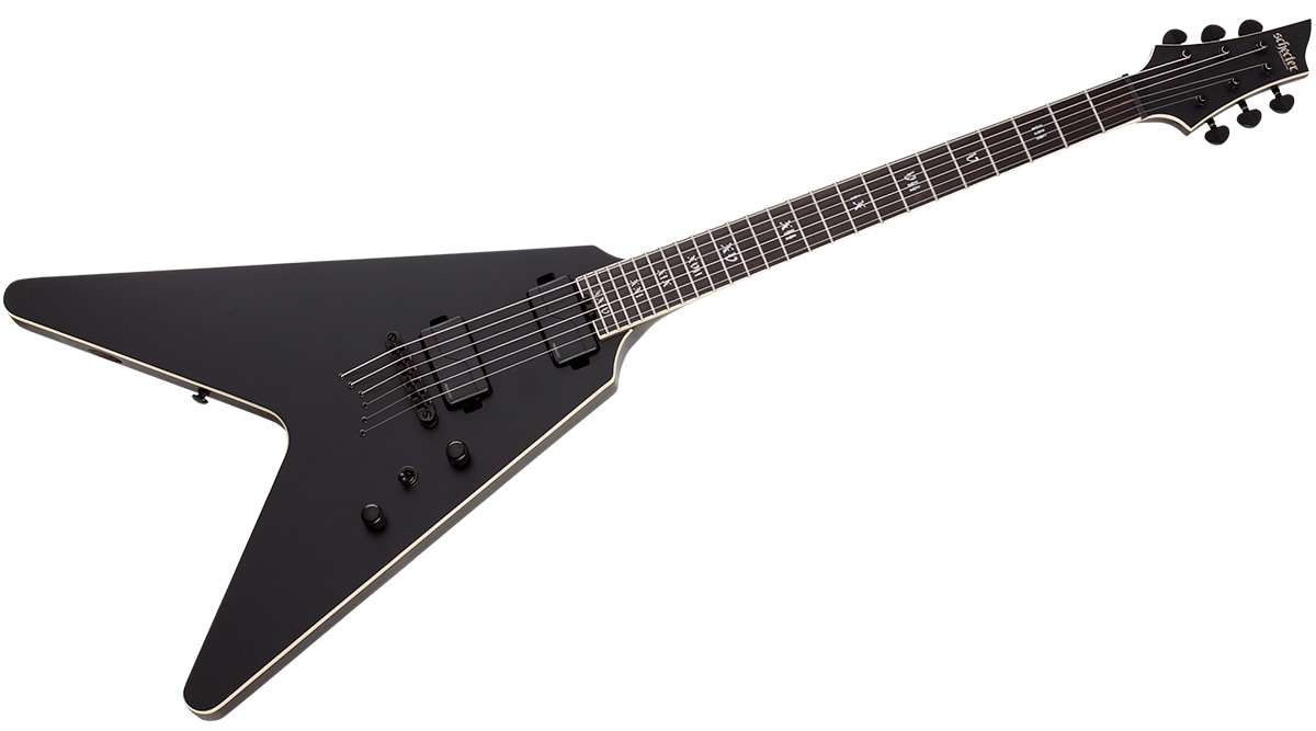 SCHECTER/V-1 SLS Evil Twin vil Twin Satin Black